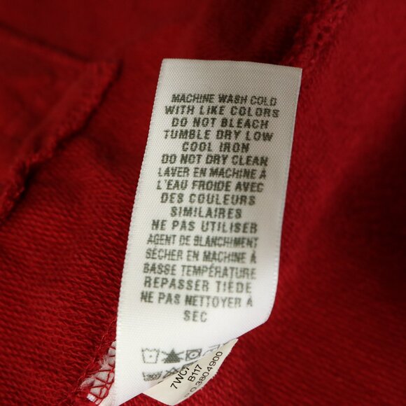 Lucky Brand Wrap Jacket Jingo Kimono Hoodie Red Jersey Knit Red - Picture 13 of 15